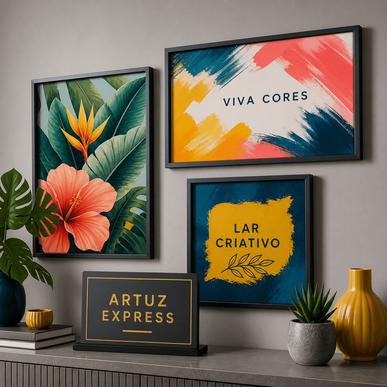 Quadros e Decorações